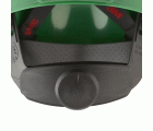 3M™ Casco, Uvicator, con arnés de ruleta, ventilado y banda antisudor de plástico, verde, G3000NUV-GP