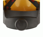 3M™ Casco, Uvicator, con arnés de ruleta, ventilado y banda antisudor de plástico, amarillo, G3000NUV-GU