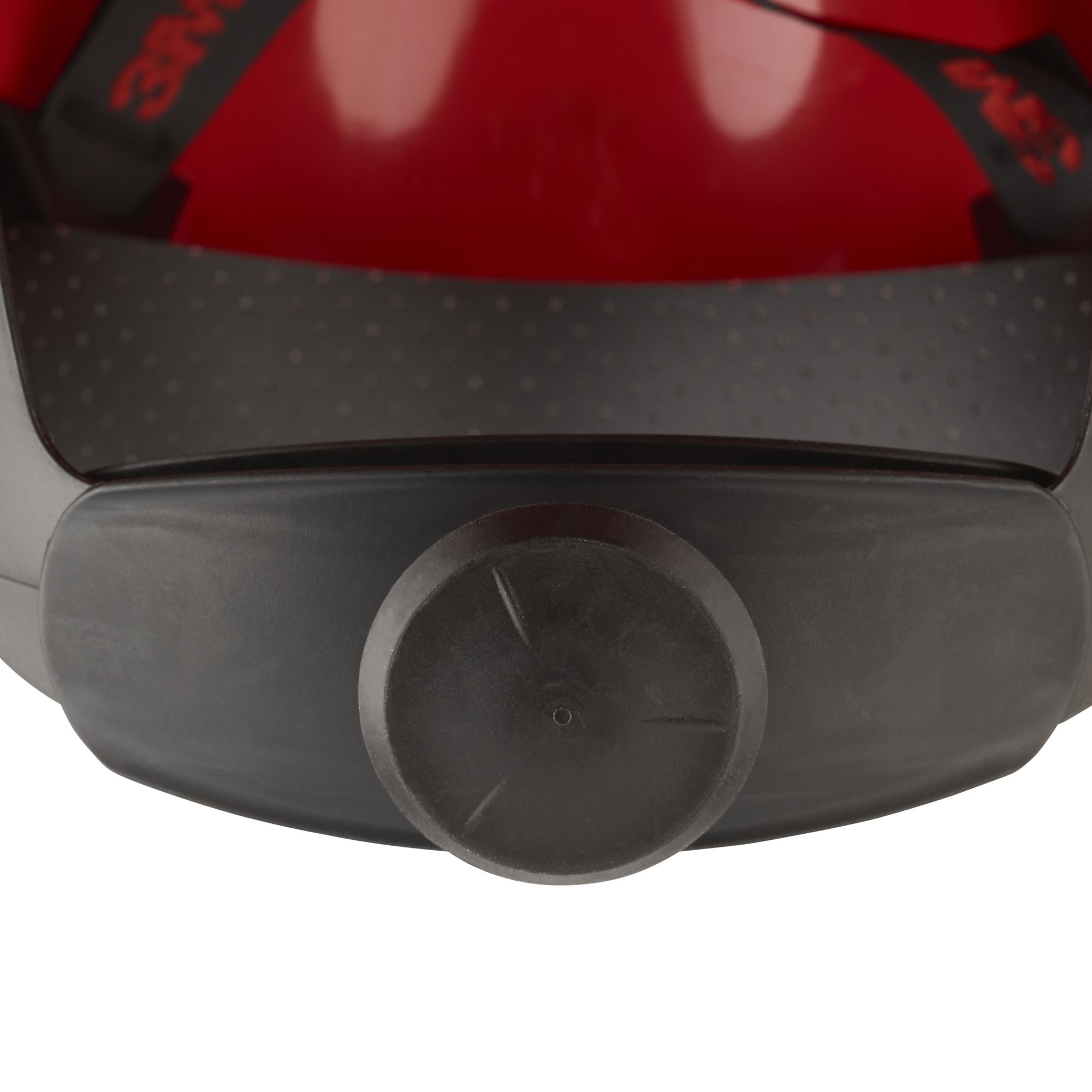 3M™ Casco, Uvicator, con arnés de ruleta, ventilado y banda antisudor de plástico, rojo, G3000NUV-RD