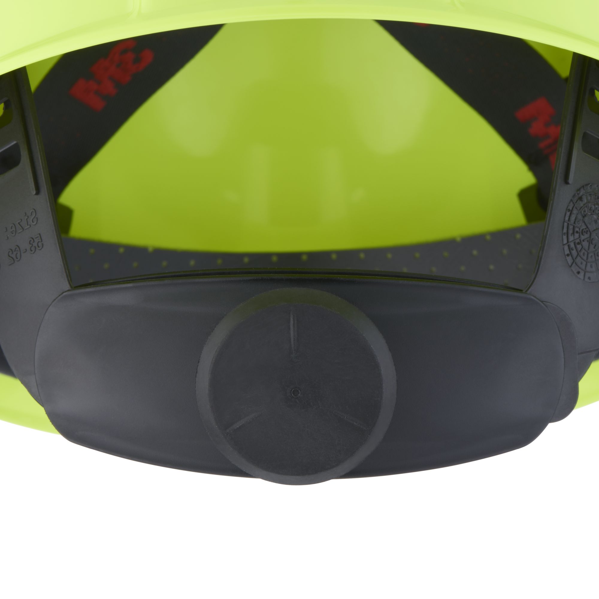 3M™ Casco, Uvicator, con arnés de ruleta, ventilado y banda antisudor de plástico, portalámparas, de alta visibilidad, G3000NUV-10-GB