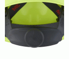 3M™ Casco, Uvicator, con arnés de ruleta, ventilado y banda antisudor de plástico, portalámparas, de alta visibilidad, G3000NUV-10-GB