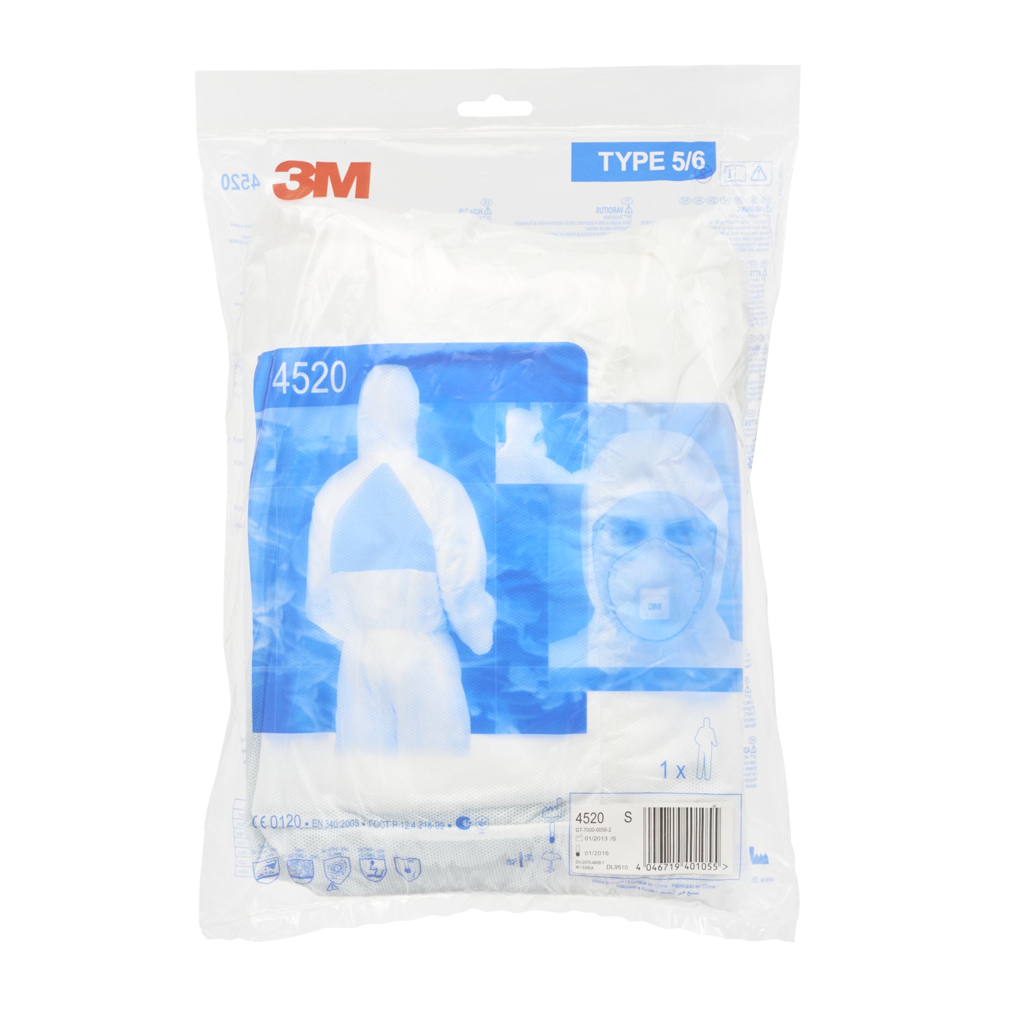 3M™ Prenda de protección 4520, S