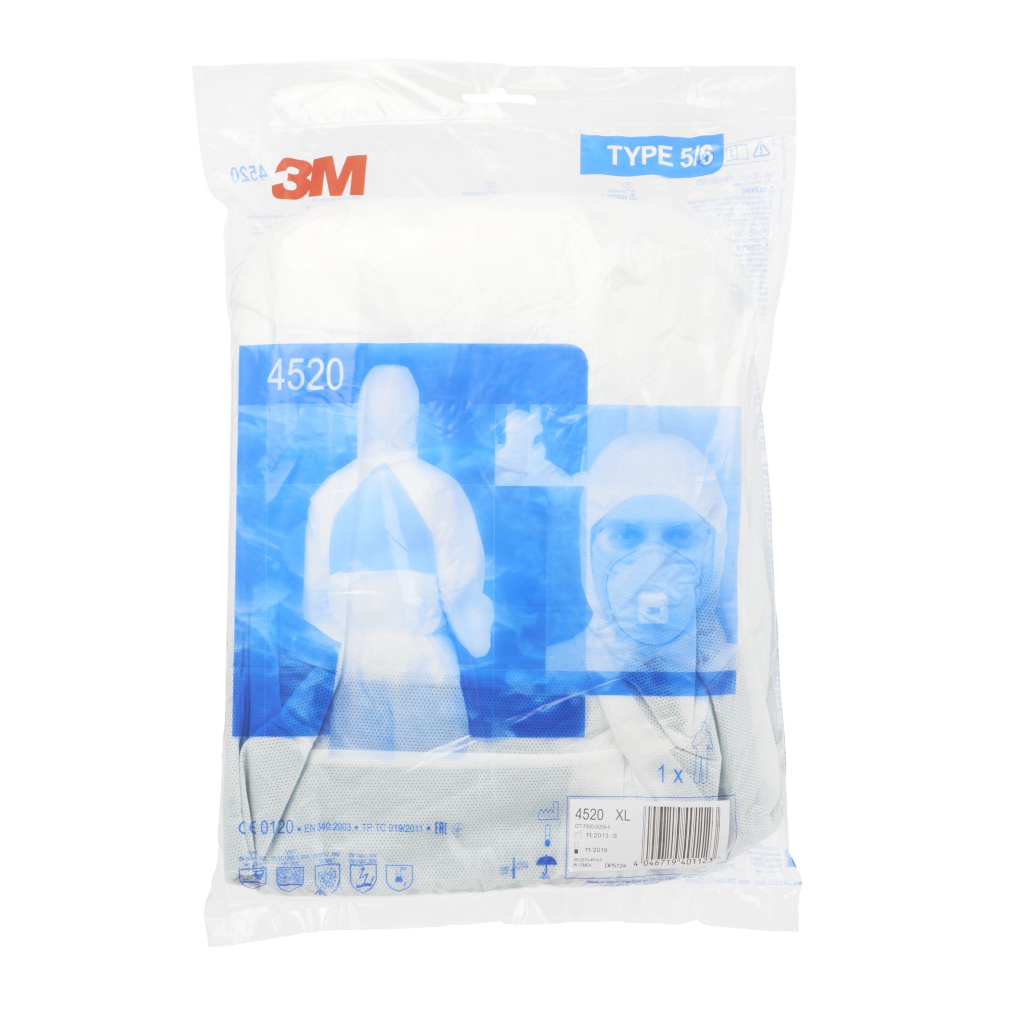 3M™ Prenda de protección 4520, 4XL