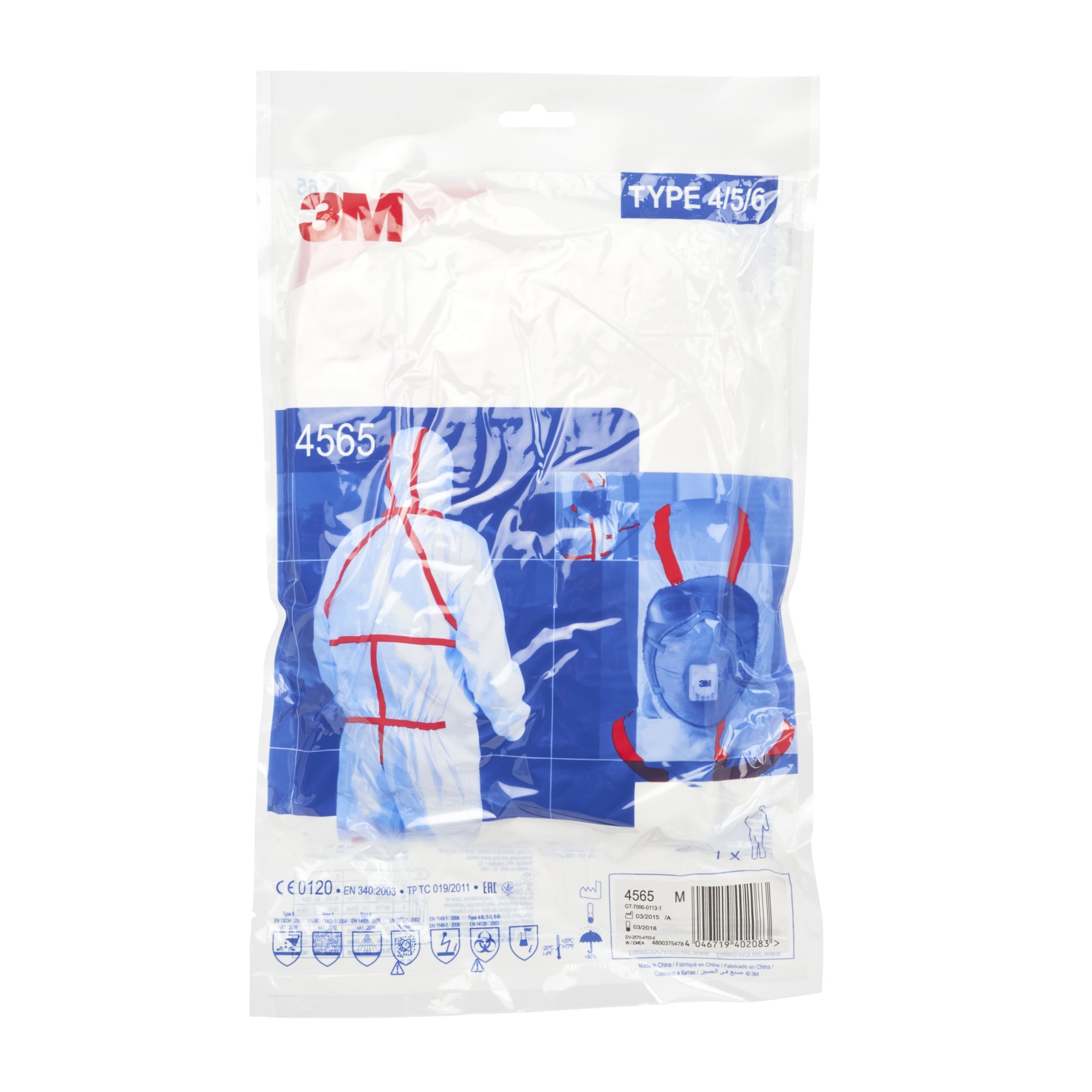 3M™ Prenda de Protección 4565-4XL