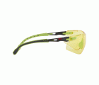 3M™ Solus™ 1000 Gafas de seguridad, montura verde/negro, recubrimiento antiempañante/antirrayaduras Scotchgard™ (K y N), lente ámbar, S1203SGAF-EU, 20/caja
