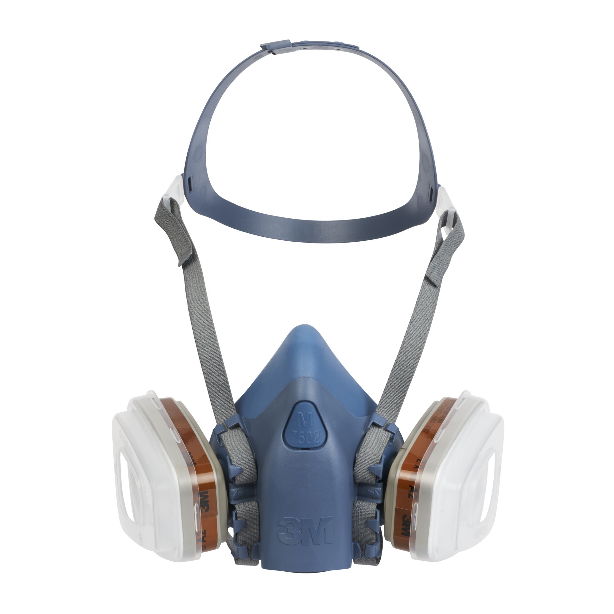 3M™ Kit de media máscara reutilizable, filtro A1P2 R, máscara mediana, 6212M