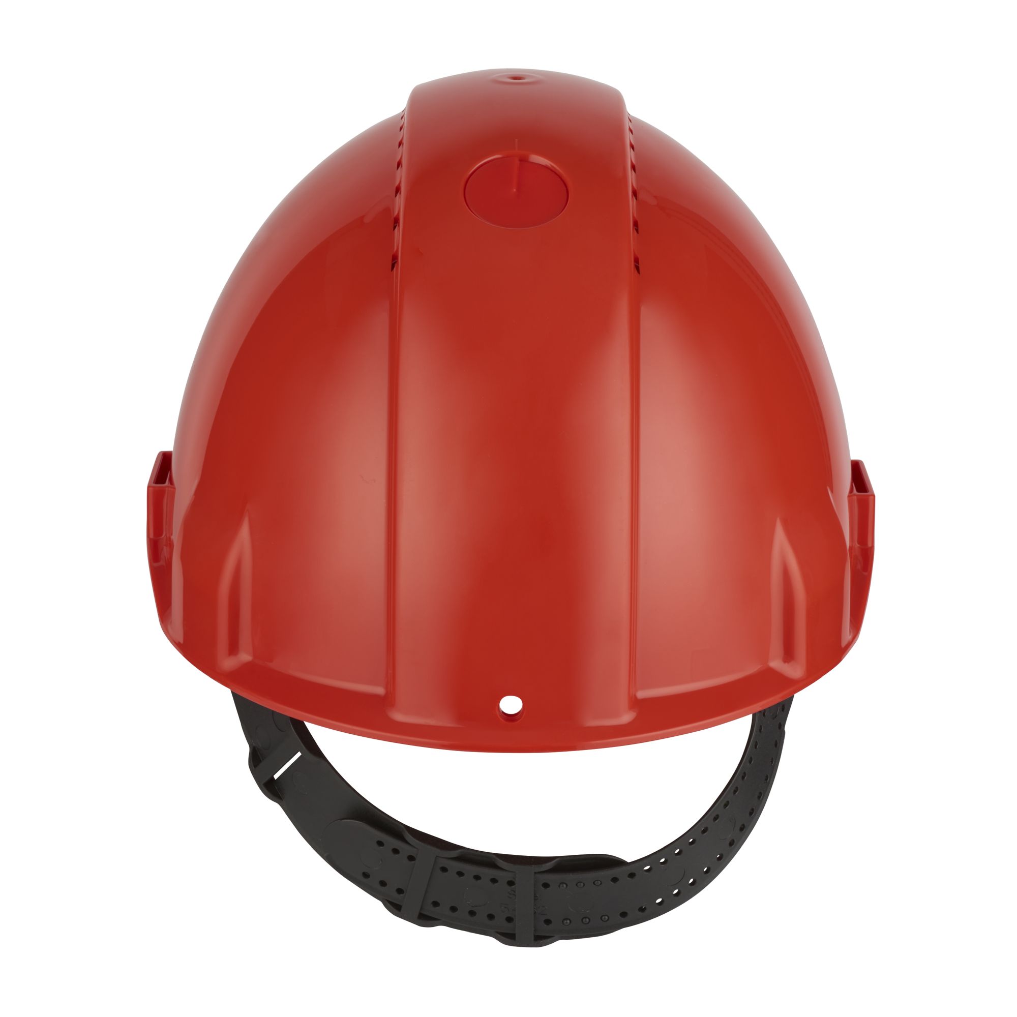 3M™ Casco, Uvicator, con pasador, ventilado y banda antisudor de plástico, rojo, G3000CUV-RD
