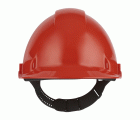 3M™ Casco, Uvicator, con pasador, ventilado y banda antisudor de plástico, rojo, G3000CUV-RD