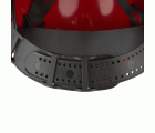 3M™ Casco, Uvicator, con pasador, ventilado y banda antisudor de plástico, rojo, G3000CUV-RD