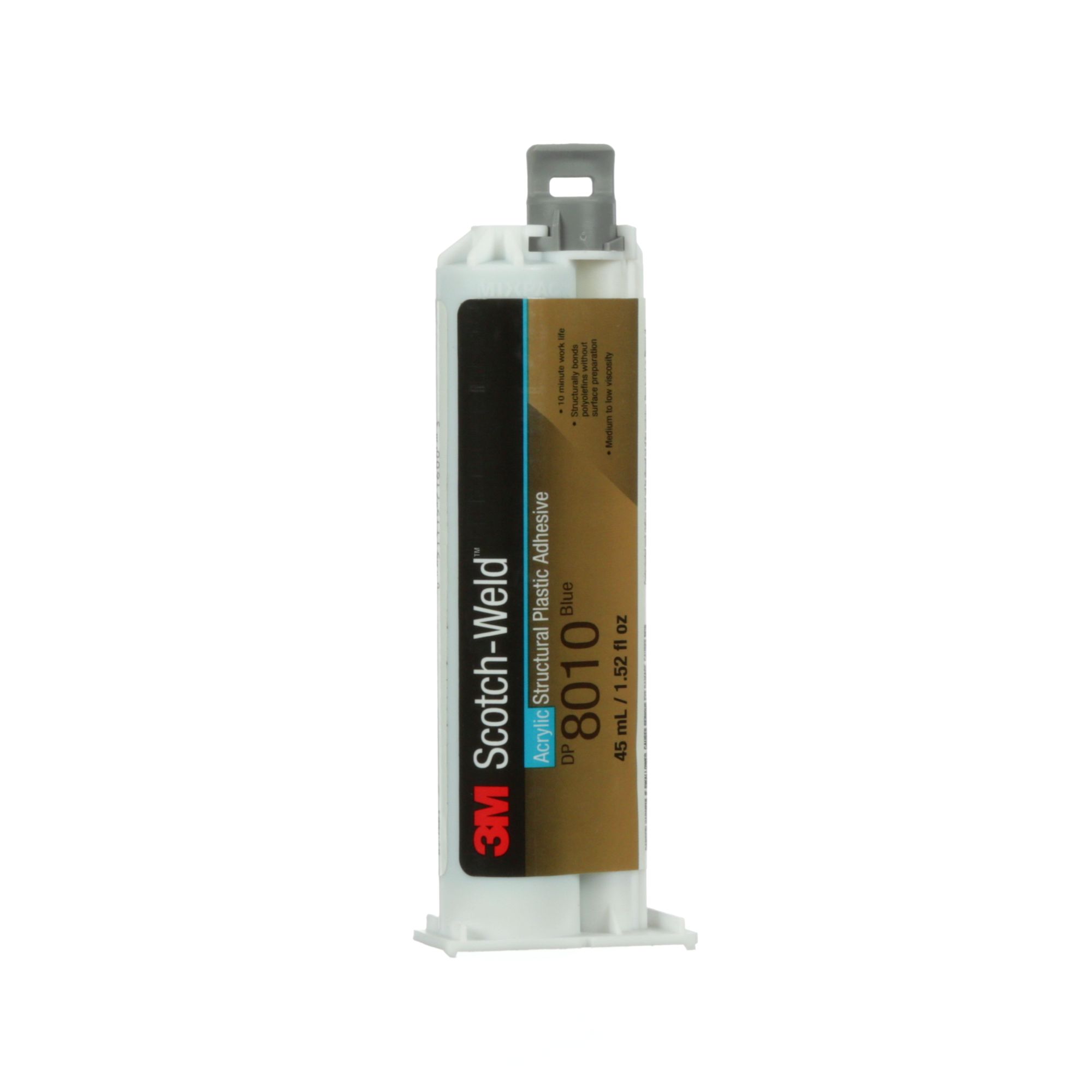 3M™ Scotch-Weld™ Adhesivo acrílico de bajo olor DP8010, Azul, 45 ml
