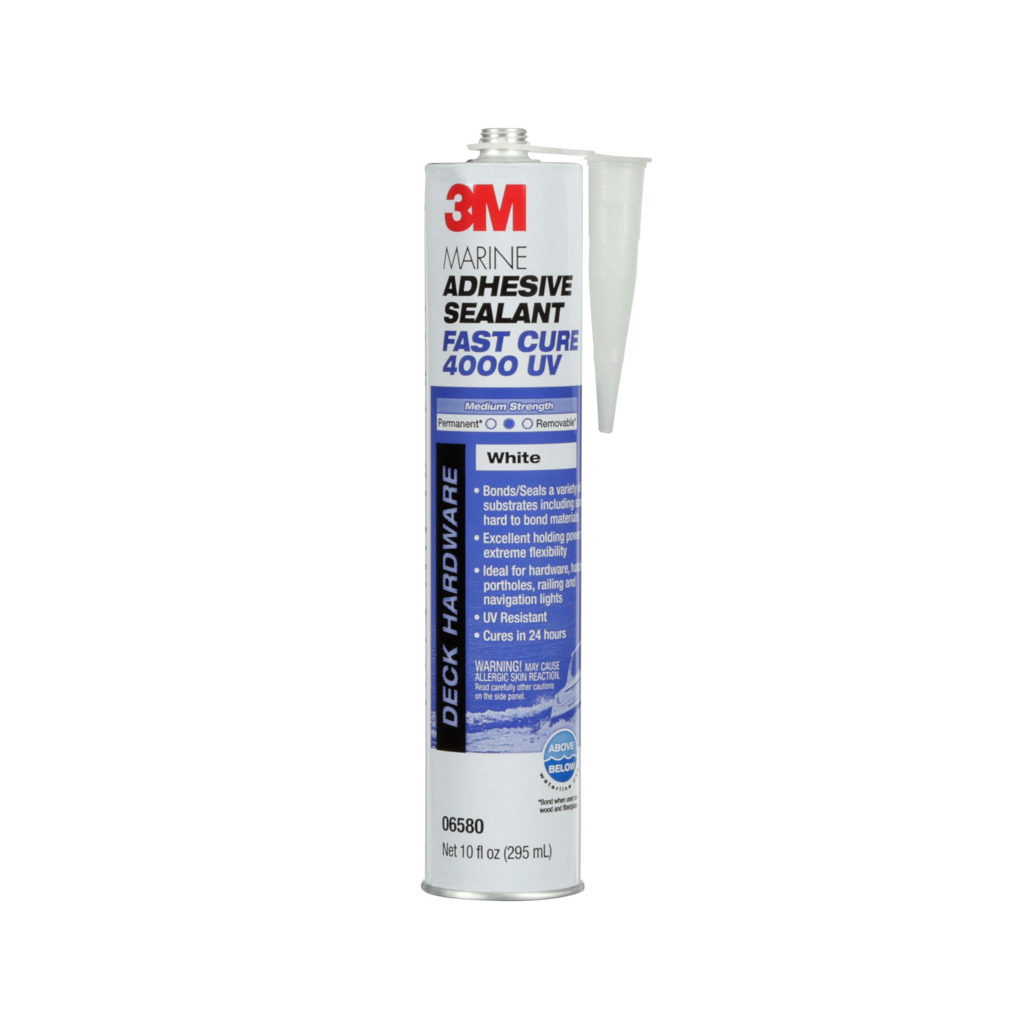 3M™ Adhesivo Sellador para Marina 4000 UV, Blanco, 295 ml