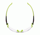 3M™ Solus™ 1000 Gafas de seguridad, montura verde/negro, recubrimiento antiempañante/antirrayaduras Scotchgard™ (K y N), lente incolora, S1201SGAF-EU, 20/caja