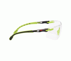 3M™ Solus™ 1000 Gafas de seguridad, montura verde/negro, recubrimiento antiempañante/antirrayaduras Scotchgard™ (K y N), lente incolora, S1201SGAF-EU, 20/caja