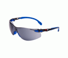 3M™ Solus™ 1000 Gafas de seguridad, montura azul/negro, recubrimiento antiempañante/antirrayaduras Scotchgard™ (K y N), lente gris, S1102SGAF-EU, 20/caja