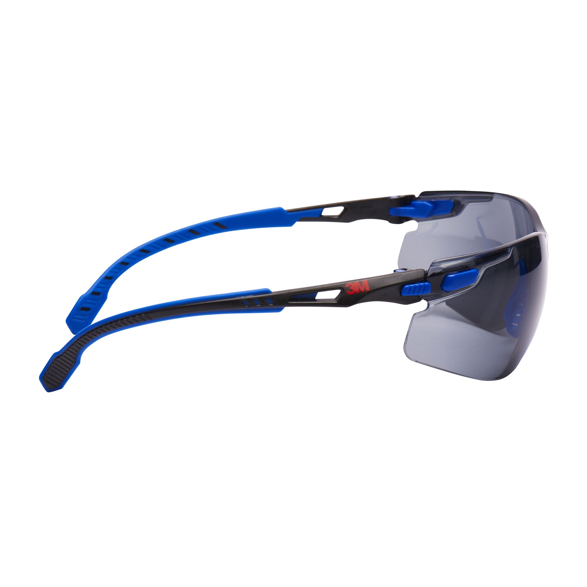 3M™ Solus™ 1000 Gafas de seguridad, montura azul/negro, recubrimiento antiempañante/antirrayaduras Scotchgard™ (K y N), lente gris, S1102SGAF-EU, 20/caja