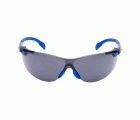 3M™ Solus™ 1000 Gafas de seguridad, montura azul/negro, recubrimiento antiempañante/antirrayaduras Scotchgard™ (K y N), lente gris, S1102SGAF-EU, 20/caja