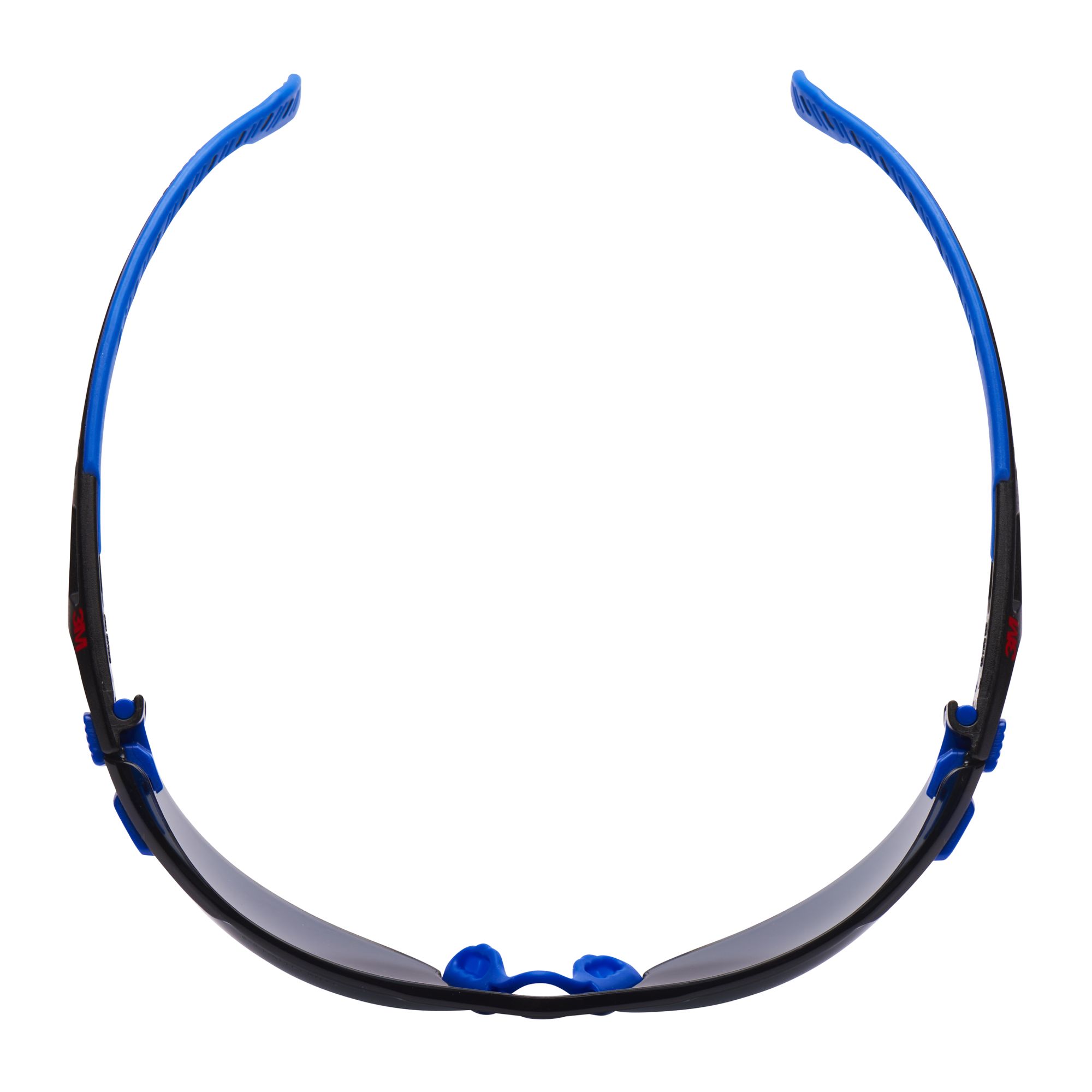 3M™ Solus™ 1000 Gafas de seguridad, montura azul/negro, recubrimiento antiempañante/antirrayaduras Scotchgard™ (K y N), lente gris, S1102SGAF-EU, 20/caja