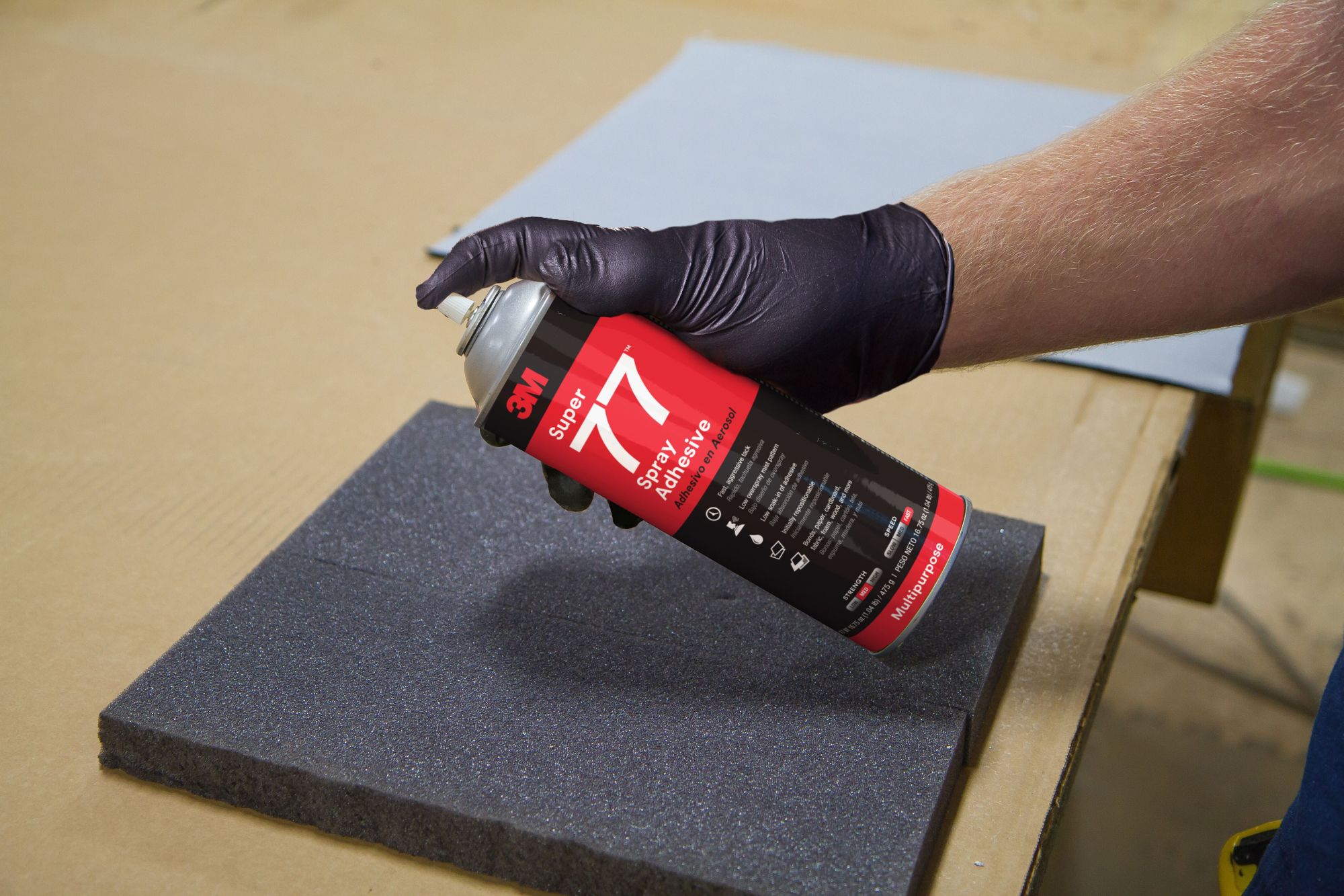 3M™ Adhesivo en spray Super 77™ multiuso, 500 ml