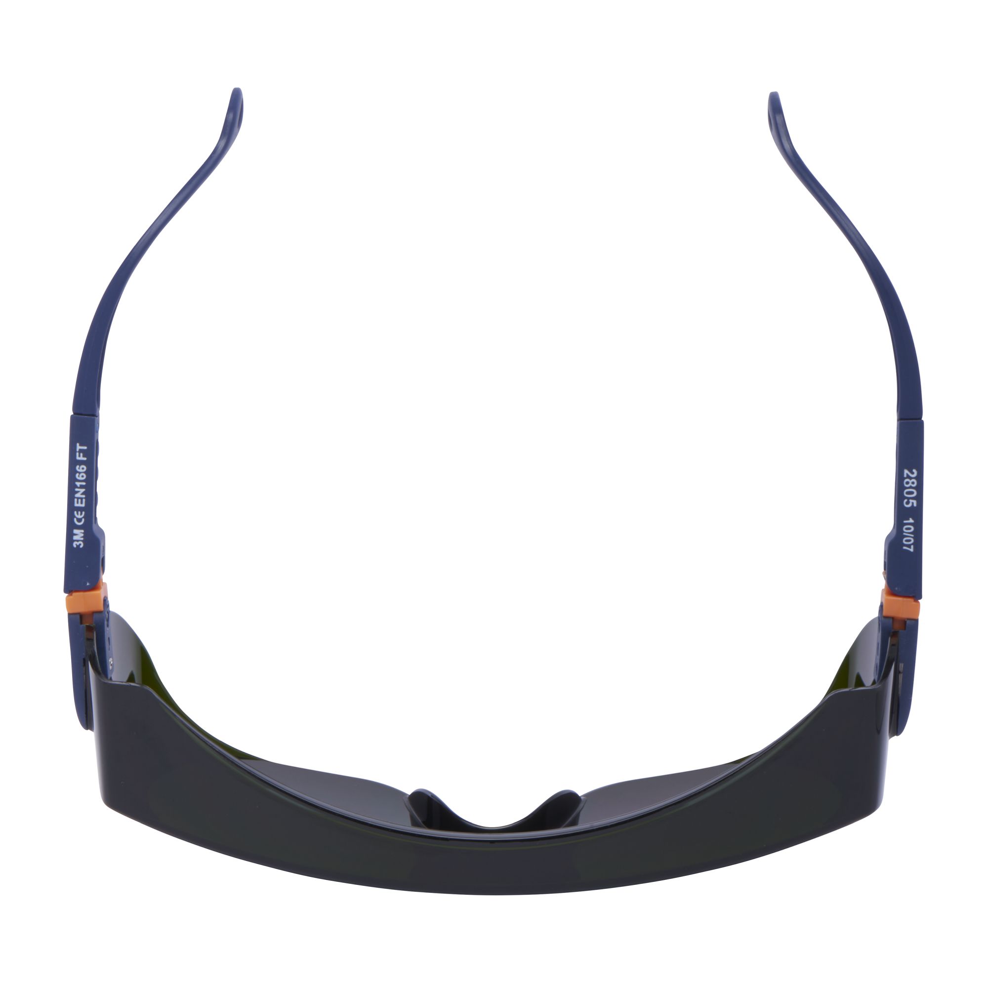 3M™ Cubregafas de seguridad serie 2800, antirrayaduras, lente de tono para soldadura 5, 20/caja