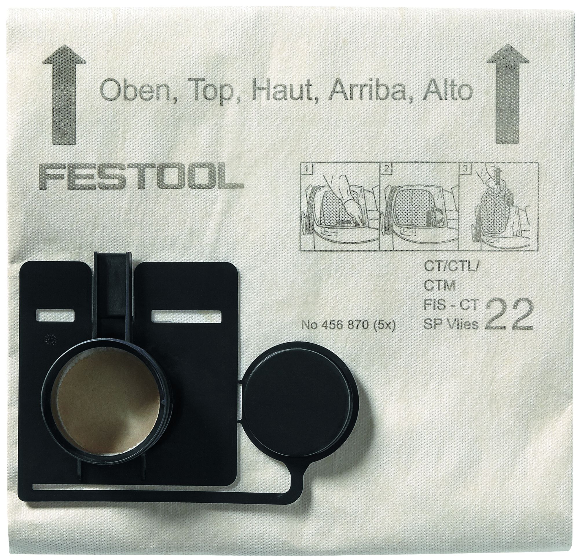 Festool Automotive Systems Bolsa-Filtro, FIS-CT 44 5X, 202616