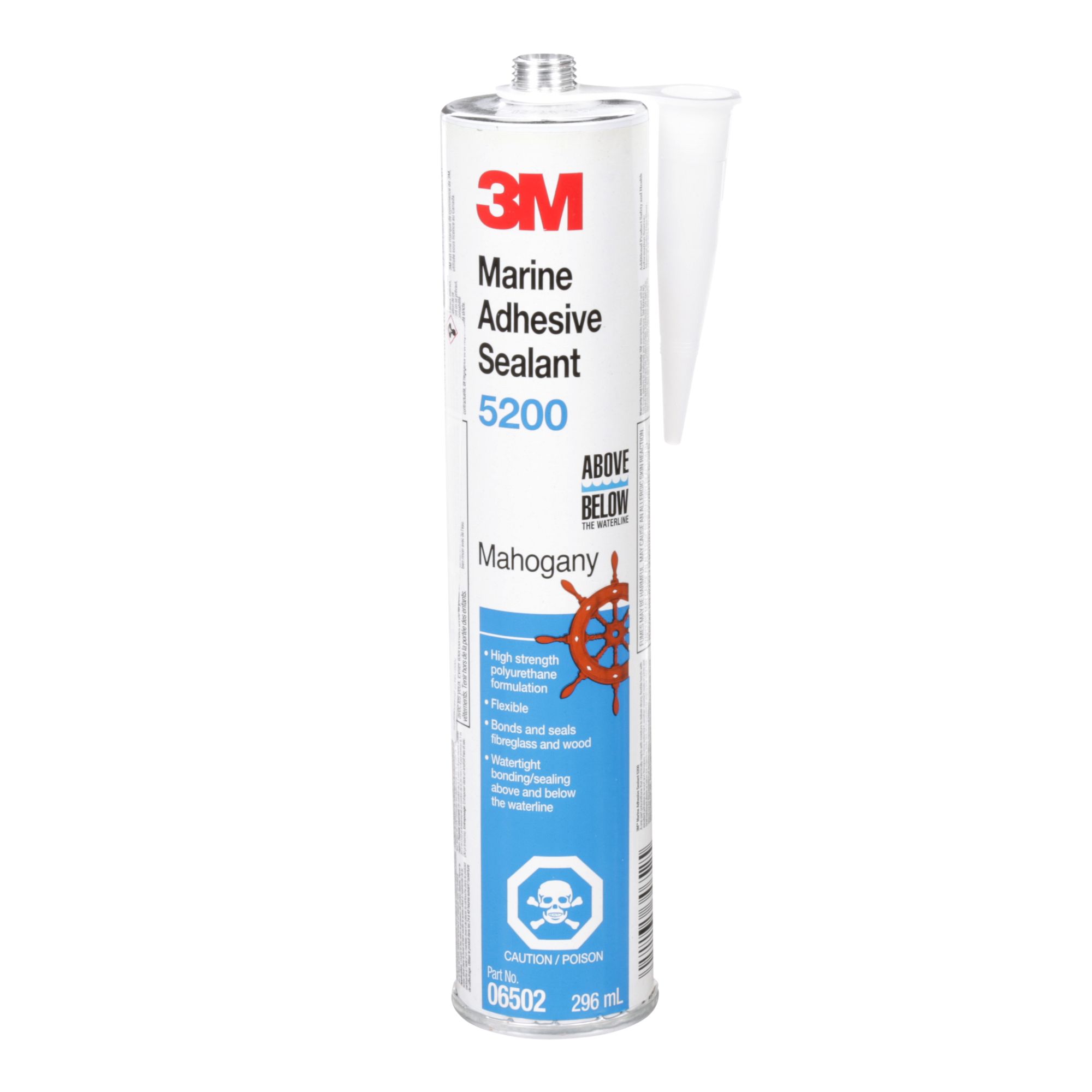 3M™ Adhesivo Sellador para Marina 5200, Caoba, 295 ml