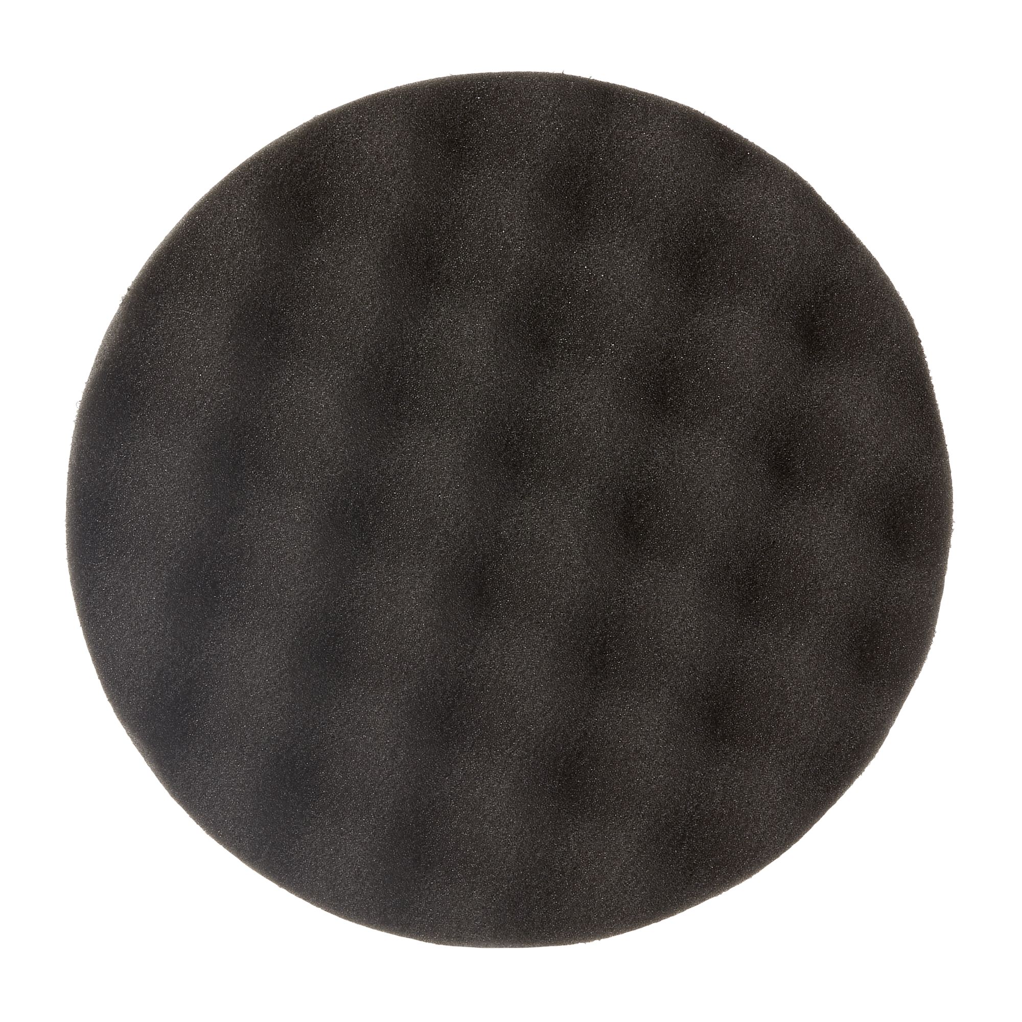 3M™ Perfect-It™ Boina de de abrillantado de alto brillo, negra, ondulada, 150 mm, 09378
