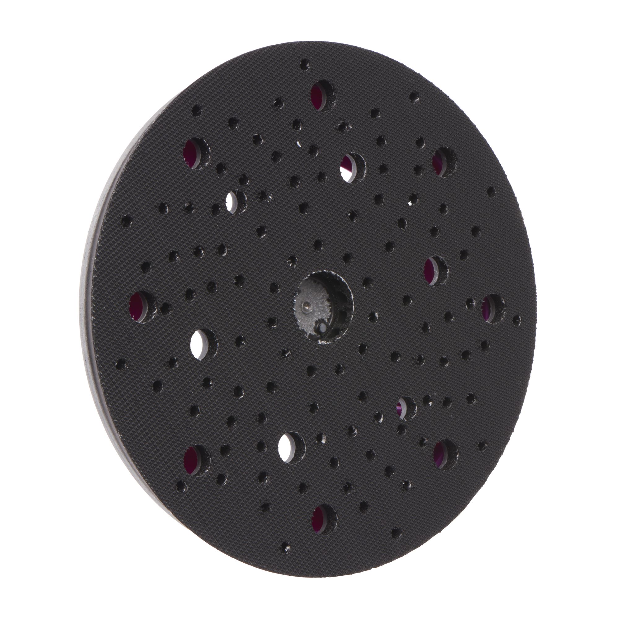 3M™ Hookit™ Plato de soporte multiagujeros, 150 mm, rosca 8 mm (5/16 in), blando, 51124