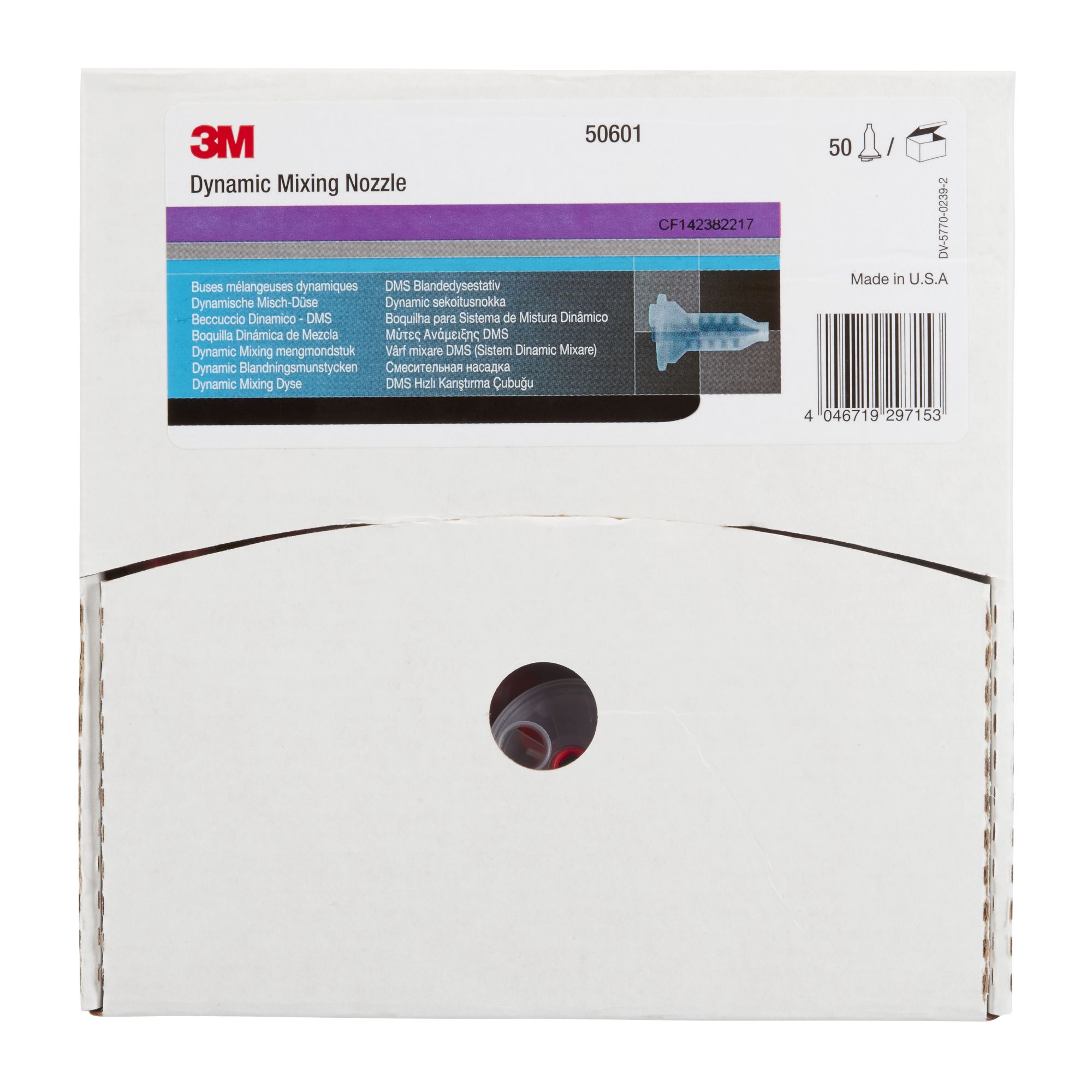 3M™ Boquilla de mezcla para el sistema de mezclado dinámico 3M™, roja, 50601