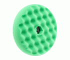 3M™ Perfect-It™ Boina de pulido de espuma, sistema de conexión rápida, verde, ondulada, 150 mm, 50962