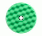 3M™ Perfect-It™ Boina de pulido de espuma, sistema de conexión rápida, verde, ondulada, 150 mm, 50962
