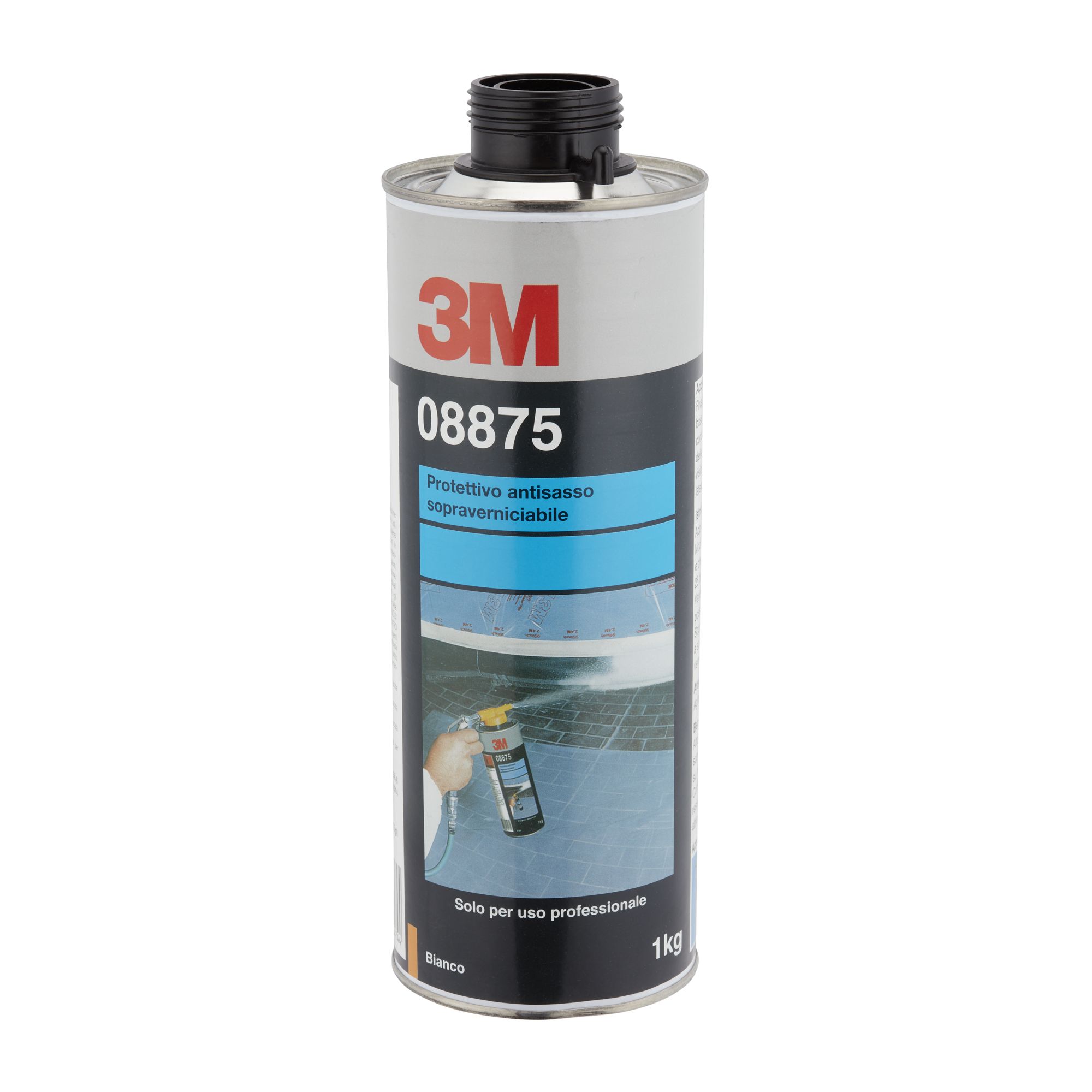 3M™ Recubrimiento texturizado Body Gard, recubrimiento protector, blanco, 1 kg, 08875