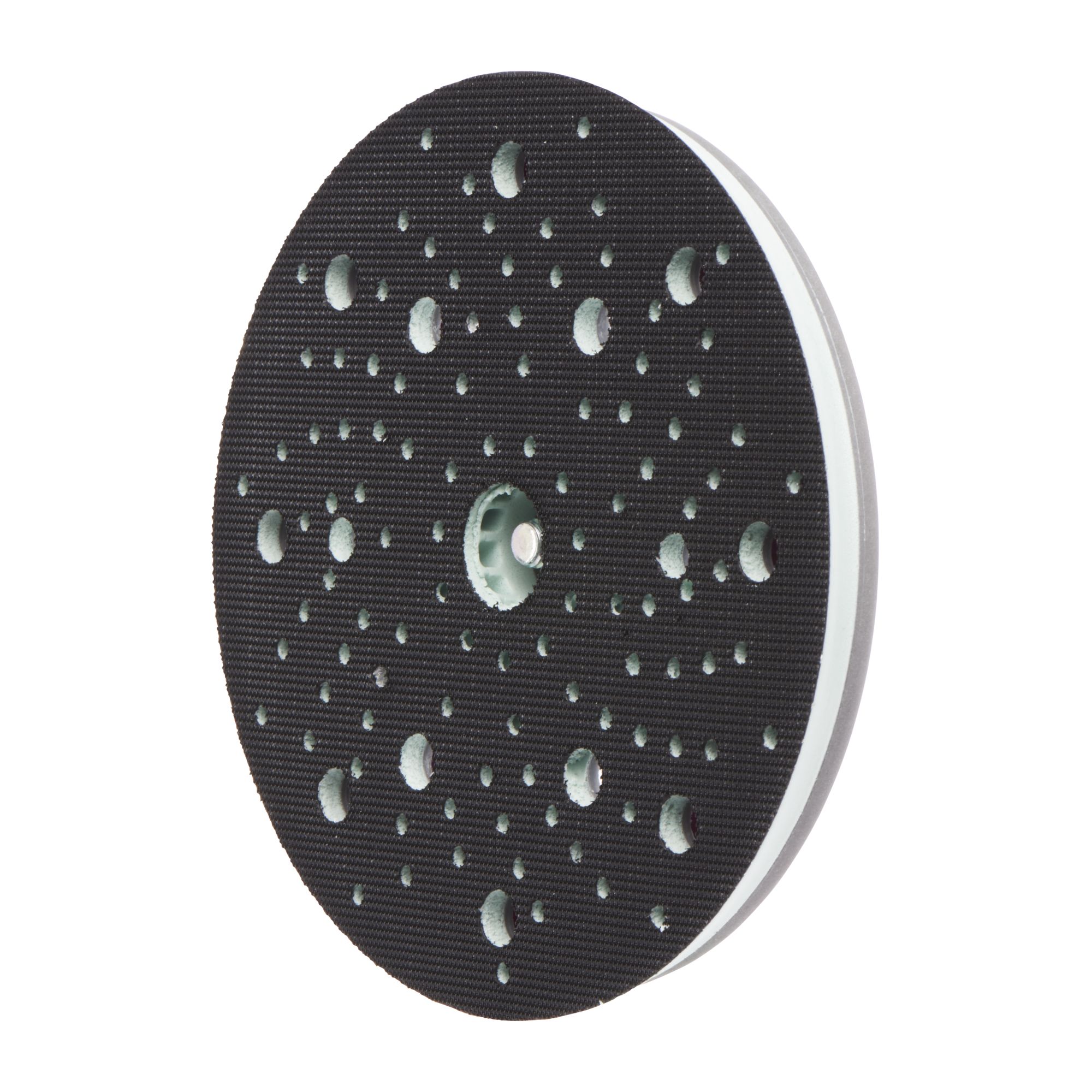 3M™ Hookit™ Plato de soporte multiagujeros, 150 mm, M8, rosca, 51123