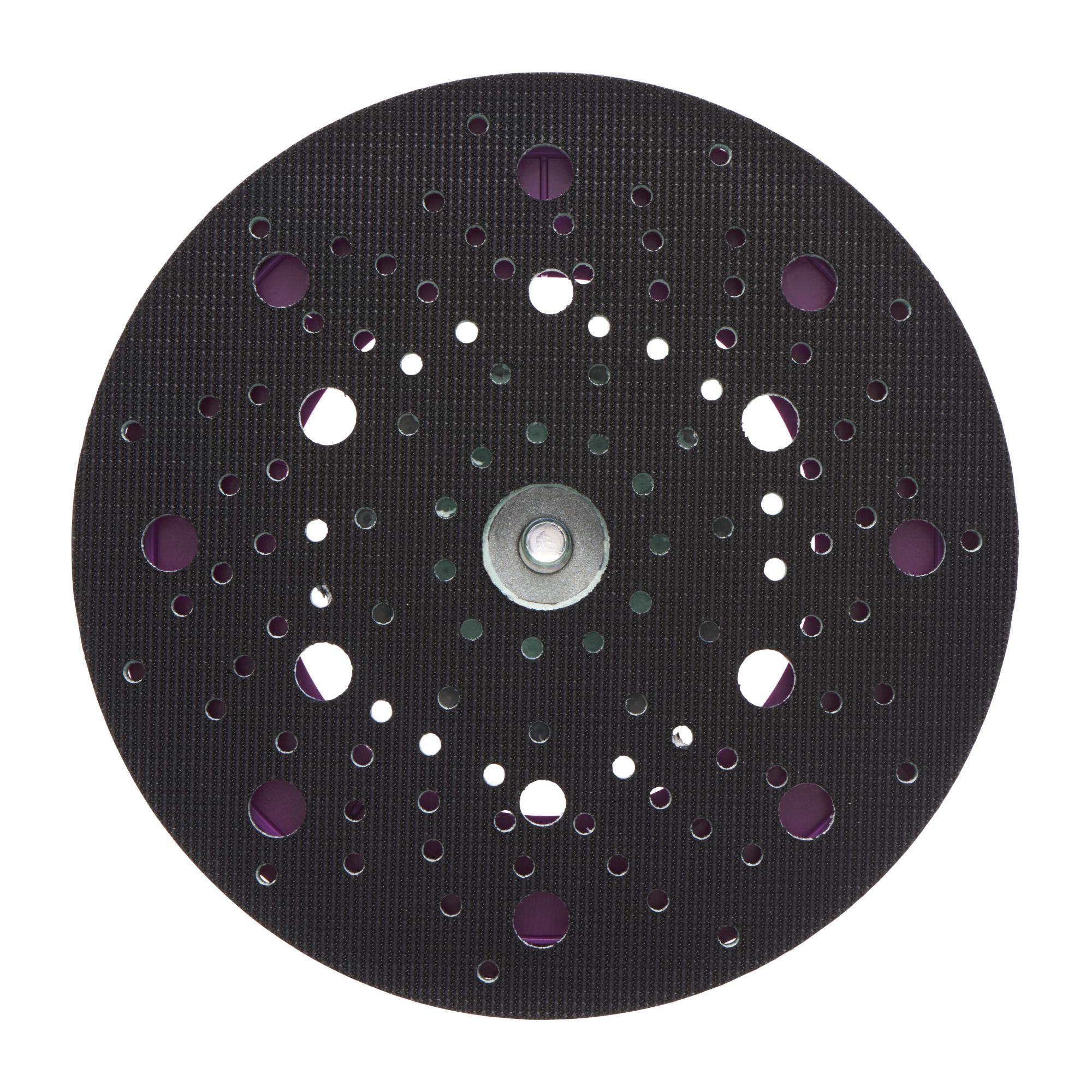 3M™ Hookit™ Plato de soporte multiagujeros, 150 mm, M8, rosca, 51123