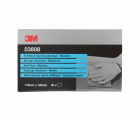 3M™ Esponja abrasiva soporte blando, 115 mm x 140 mm, media, 03808