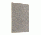 3M™ Esponja abrasiva soporte blando, 115 mm x 140 mm, media, 03808