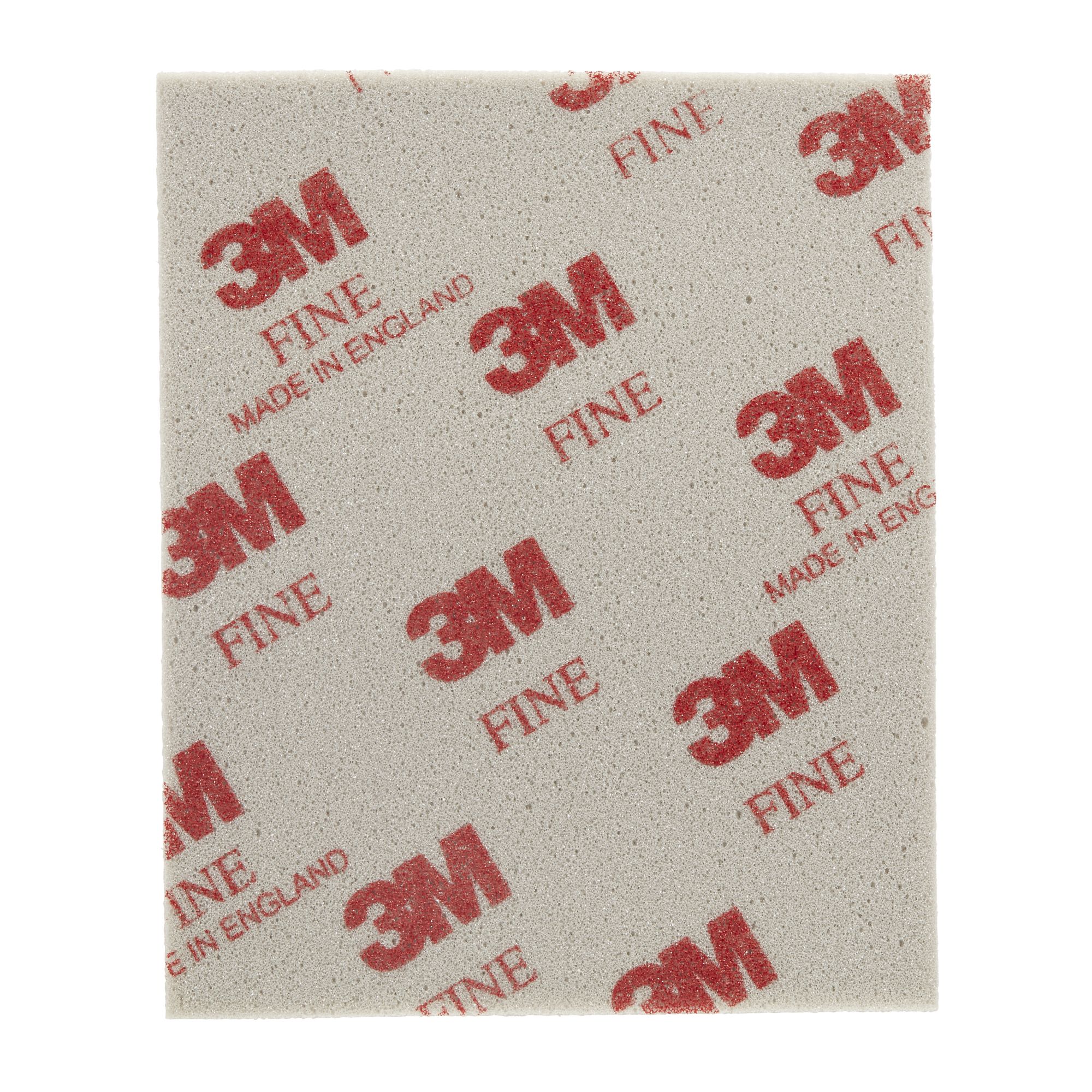 3M™ Esponja abrasiva soporte blando, 115 mm x 140 mm, fina, 03809