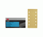 3M™ Hookit™ Hoja abrasiva 255P, 115 mm x 225 mm, 10 agujeros, P80, 03639