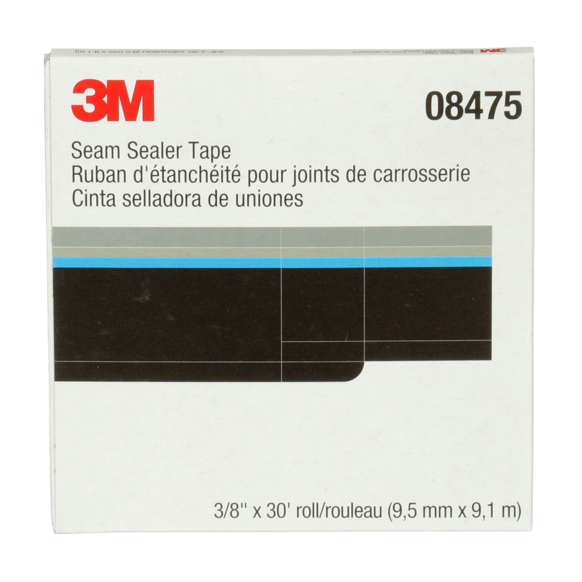 3M™ Cinta aislante, 9.5 mm x 9.15 m, 08475