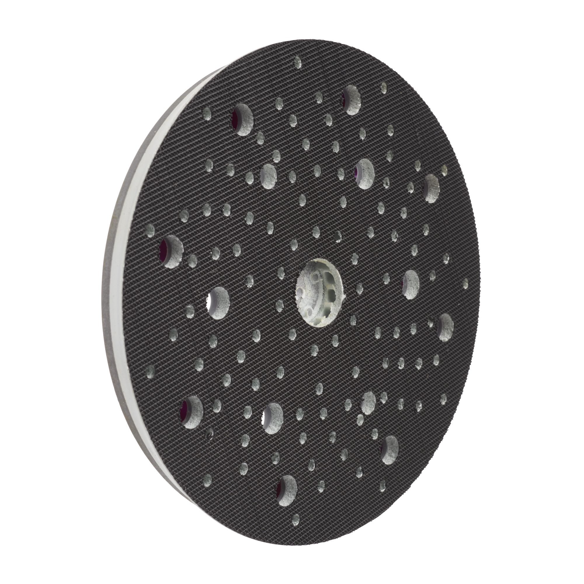 3M™ Hookit™ Plato de soporte multiagujeros, 150 mm, rosca 8 mm (5/16 in), estándar, 51122