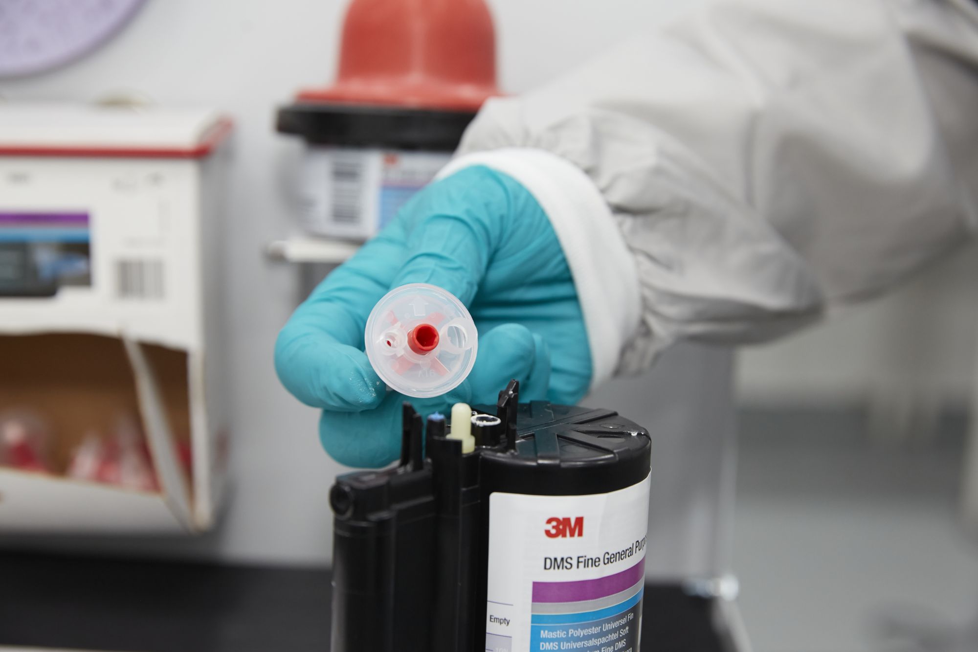 3M™ Boquilla de mezcla para el sistema de mezclado dinámico 3M™, roja, 50601