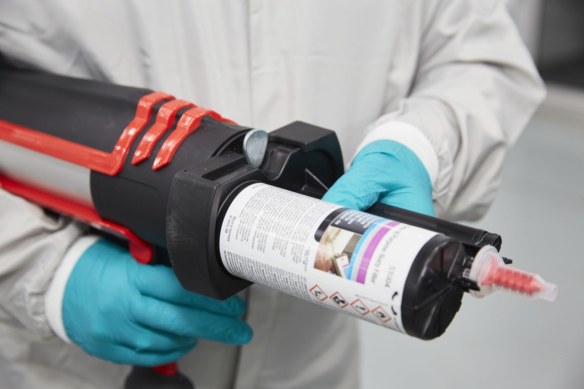 3M™ Boquilla de mezcla para el sistema de mezclado dinámico 3M™, roja, 50601