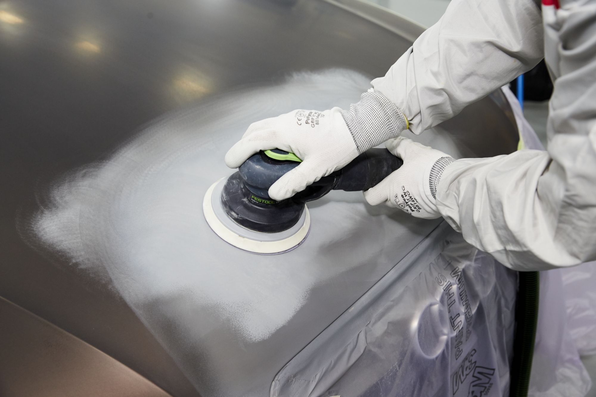 3M™ Discos Púpura Hookit™ Abrasivas 334U, 90 mm, Multiagujeros, P320, 51622