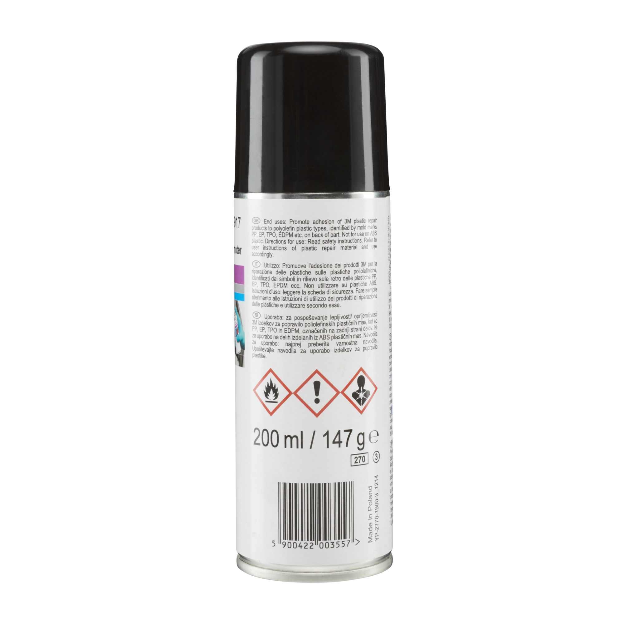 3M™ Promotor de adherencia de poliolefina, 05917TF, 200 ml