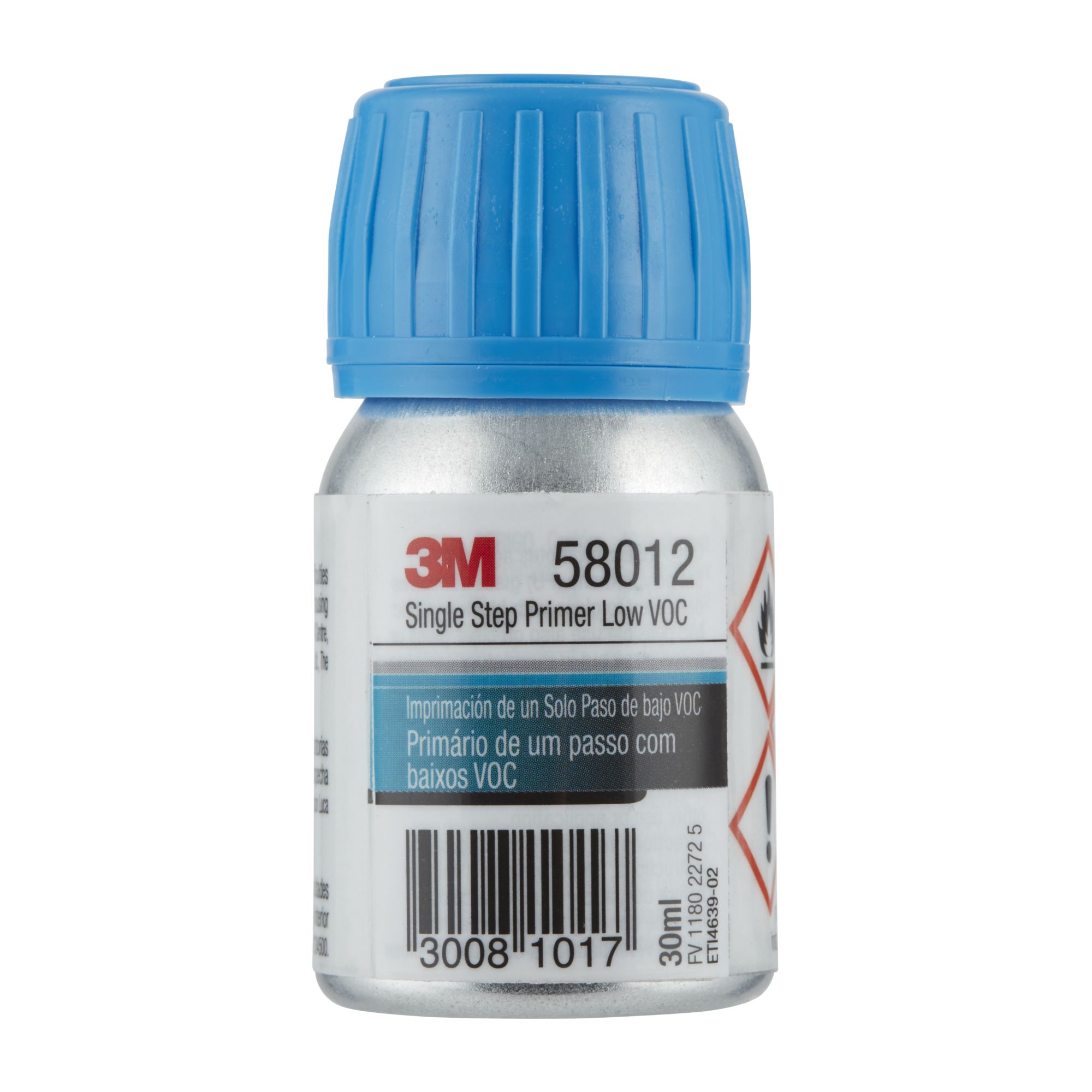 3M™ Imprimación en un único paso para adhesivos de lunas compuestos orgánicos volátiles ligeros, 30 ml, 58012