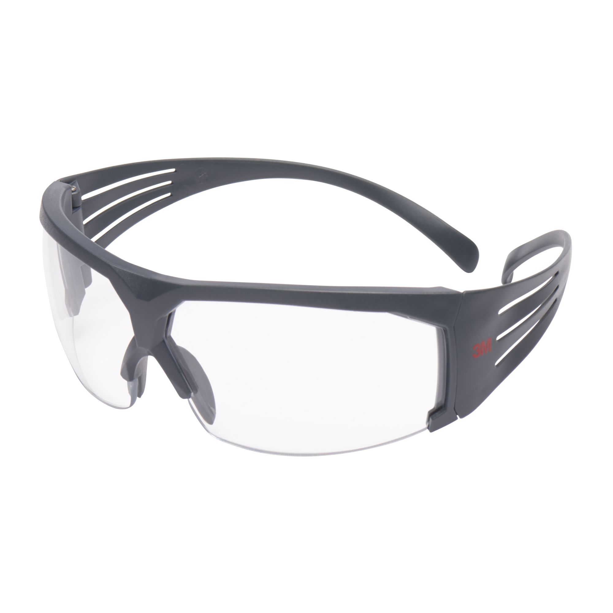 3M™ SecureFit™ 600 Gafas de seguridad, montura gris, recubrimiento antiempañante/antirrayaduras Scotchgard™ (K y N), lente incolora, SF601SGAF-EU, 20/caja
