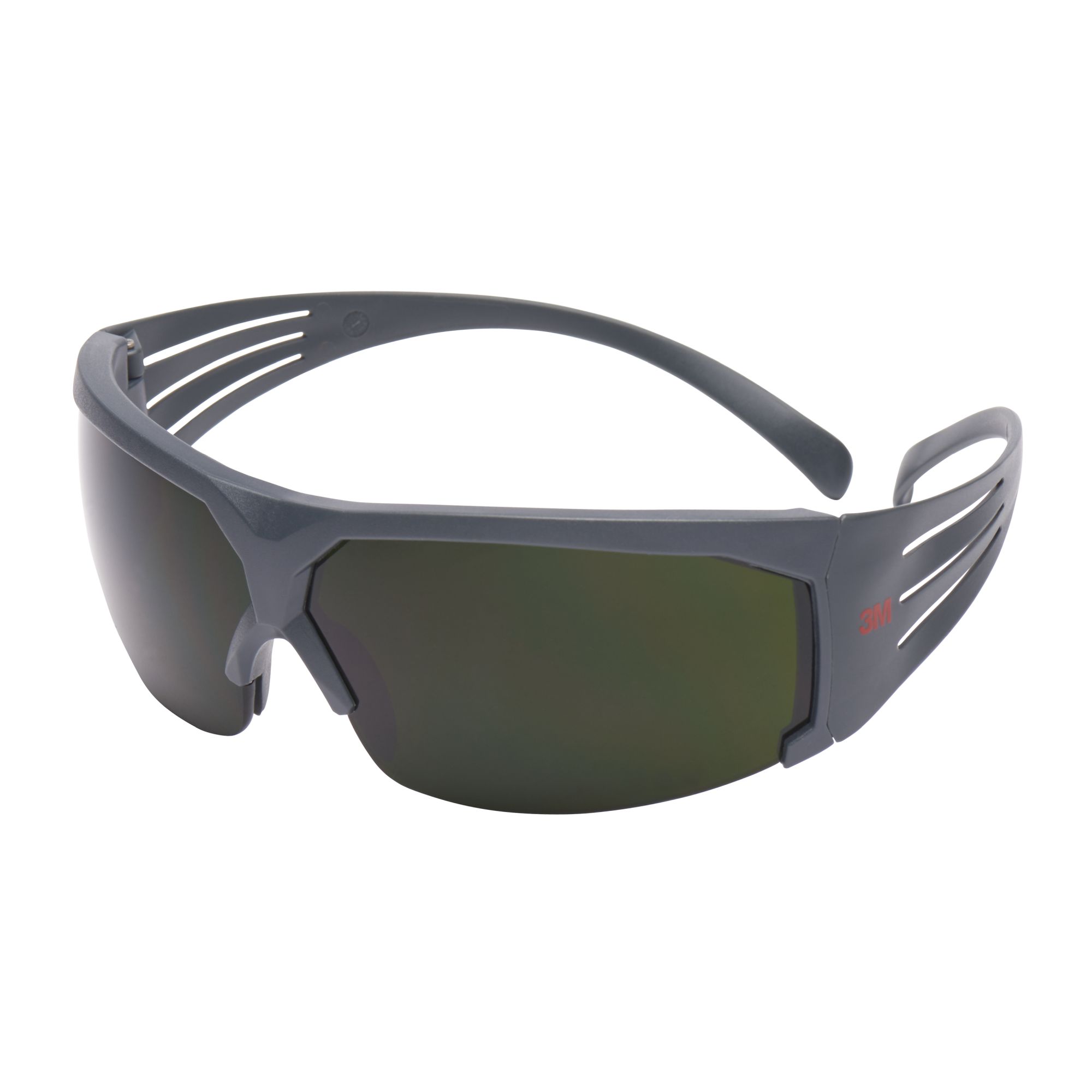 3M™ SecureFit™ 600 Gafas de seguridad, montura gris, antirrayaduras, lente con tono para soldadura 5, SF650AS-EU, 20/caja