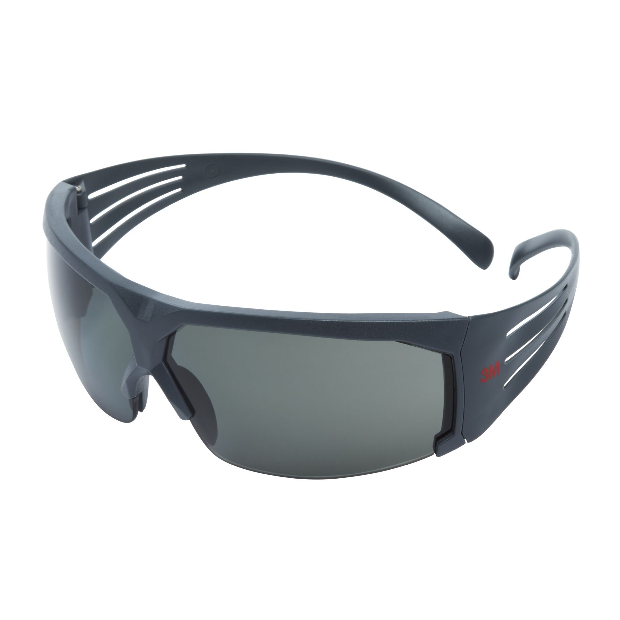 3M™ SecureFit™ 600 Gafas de seguridad, montura gris, antirrayaduras, lente gris polarizada, SF611AS-EU, 20/caja