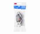 3M™ Fuel™ Gafas de seguridad, montura plateada, antirrayaduras, lente azul de espejo, 71502-00002