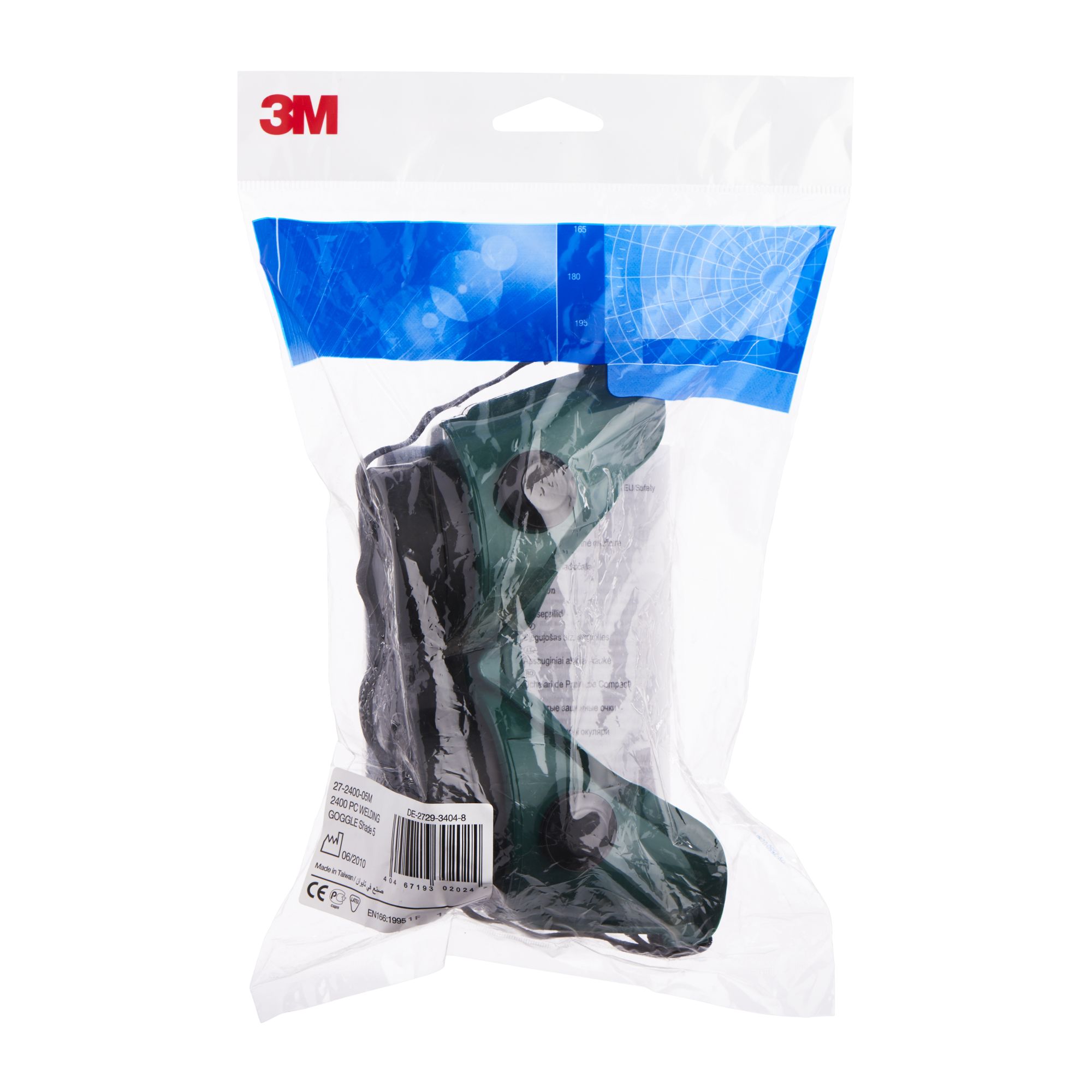 3M™ Gafas de seguridad para soldadura, tono 5 para soldadura y lentes transparentes de policarbonato, 27-2400-05