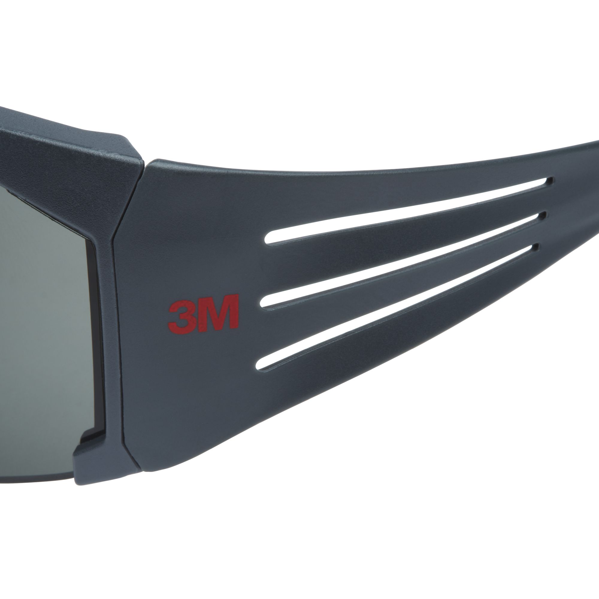 3M™ SecureFit™ 600 Gafas de seguridad, montura gris, antirrayaduras, lente gris polarizada, SF611AS-EU, 20/caja